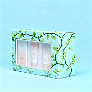 Boîte en papier rigide avec logo personnalisé pour l'emballage cosmétique - Matériaux recyclés Ombre à paupières Extensions de <span class=keywords><strong>cils</strong></span> Or - Product Image 2