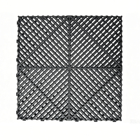 Rutschfeste Modulare Bodenplatten aus Reiner Polypropylen 40x40x1,8cm für Garagen und Autowaschanlagen