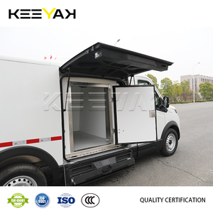 Camión Eléctrico JAC <span class=keywords><strong>Wan</strong></span> CATL, Camión Refrigerado Eléctrico de 53.58KWh, Caja Refrigeradora para Alimentos Congelados y Helados - Product Image 5
