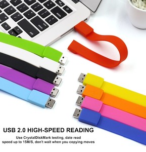 Regalos corporativos calientes Pulsera de silicona <span class=keywords><strong>USB</strong></span> Flashdisk a granel 2GB 4GB 8GB 128GB OEM Logotipo personalizado Pendrive Flash Drive Promoción - Product Image 6