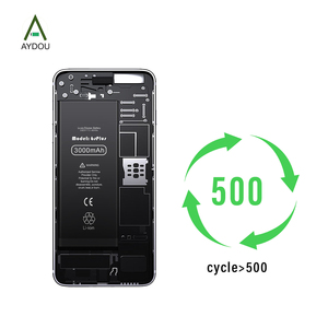 AYDOU <span class=keywords><strong>para</strong></span> <span class=keywords><strong>6</strong></span> <span class=keywords><strong>Plus</strong></span>, Batería <span class=keywords><strong>Externa</strong></span> Recargable de Polímero de Litio de 3000 mAh <span class=keywords><strong>para</strong></span> Teléfono Celular 6p (Negro) - Product Image 2