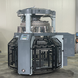 เครื่องถักไหมพรมวงกลมแบบอัตโนมัติความเร็วสูง Kingknit สำหรับเสื้อสเวตเตอร์และผ้าเทอร์รี่แบบแบน - Product Image 6