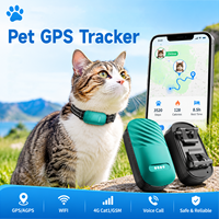 Collier de suivi pour animaux de compagnie OEM, localisateur intelligent pour animaux de compagnie, positionnement en temps réel, collier anti-perte pour chiens et chats