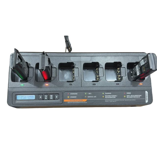 6 Way Multi Unit Charger for Motorola XiR P6600i GP328D+ GP338D+ R2 R5 R7 Two Way Radio Rapid Charging Station