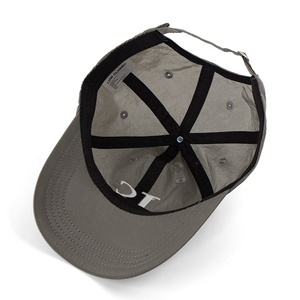 Chapeau de <span class=keywords><strong>golf</strong></span> en polyester de sport respirant casquette de baseball vierge personnalisée chapeau de course à bord incurvé casquette de camp de logo de broderie personnalisée - Product Image 4