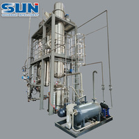 Extraction de concentration et équipement d'évaporation Extracteur de liquide d'évaporateur à film tombant à effet unique