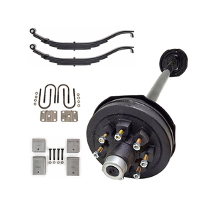 7000 Lb <strong>Trailer</strong> Axle Beam <strong>Leaf</strong> <strong>Spring</strong> Wheel Axle <strong>Trailer</strong> Axle <strong>Kit</strong> with Electromagnetic Brake - Product Image 3