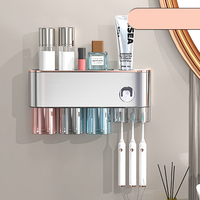 Porte-brosse à dents Hongdec de haute qualité, mini brosse à dents intelligente portable, organisateur de salle de bain
