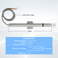 Transmisor de Temperatura y Humedad con Salida de 4-20mA, Sensor para Invernadero, Sistema de Monitoreo Ambiental HVAC