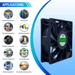 พัดลม DC 140x140x38มม. 14038การไหลของอากาศสูง12V 24V แบบเงียบสำหรับเครื่องใช้ในบ้านเครื่องเป่าโถเป่าแห้งเครื่องจักรระบายความร้อนอุตสาหกรรม - Product Image 6