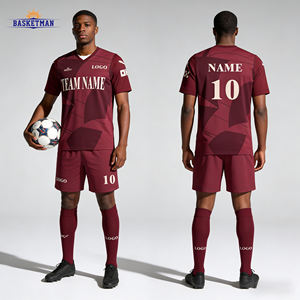 Uniformes <span class=keywords><strong>de</strong></span> <span class=keywords><strong>Fútbol</strong></span> Personalizados OEM, Sublimados, Transpirables, <span class=keywords><strong>de</strong></span> Secado Rápido, para Equipos y Clubes, MOQ Bajo, Muestras Gratis, Estándar Europeo y Estadounidense - Product Image 3