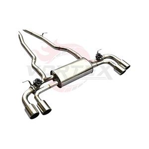 Vortex SUS304 Valved Sport Catback Exhaust for BMW 540i G30 G31 G38 3.0T B58 Performance Muffler Tips <b>Kit</b> - Product Image 4