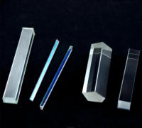 BK9 BK7 prismes en verre cristal transparent rectangulaire trapézoïdal prismes réfléchissants carrés prismes triangulaires collés Base en cristal