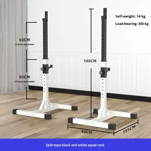 Estación de Ejercicio Multifuncional para Sentadillas, Equipo de <span class=keywords><strong>Entrenamiento</strong></span> de Fitness, Jaula de Potencia, Soporte para Sentadillas - Product Image 2