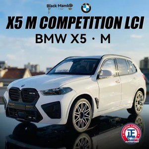 Coche Deportivo de Metal a Escala <span class=keywords><strong>1</strong></span>:<span class=keywords><strong>24</strong></span>, BMW X5M, con Sonido y Luces, Puertas Abatibles, Colección de Regalo, Modelo de Coche <span class=keywords><strong>1</strong></span>/<span class=keywords><strong>24</strong></span>, Juguetes para Niños, Vehículo - Product Image 6