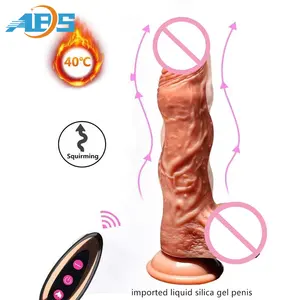 Best Selling Flexible Erotic Women Masturbation No Odor TPE Safe Material Real Sliding Skin Feeling Dildo For Women Sex Toy