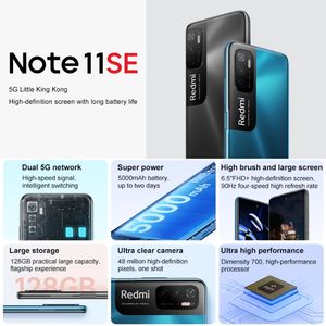 Nuevo <span class=keywords><strong>Redmi</strong></span> Note 11SE 5G con Cámara de 48MP, 128GB, CDMA, LTE, Pantalla HD AMOLED de 120Hz y Carga Inalámbrica - Product Image 5