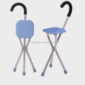 Canne pliante durable avec siège <span class=keywords><strong>pour</strong></span> le soutien et la mobilité des personnes handicapées - Product Image 1