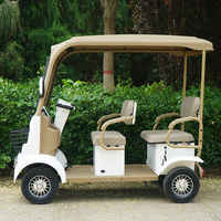 Véhicule utilitaire Adultes Voiturette de golf électrique à 4 roues 4 places Batterie au lithium Scooters de mobilité Voiturette de golf à vendre