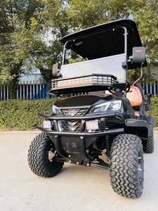 Voiturette de golf électrique tout-terrain surélevée à 4 places, stable et confortable, fabriquée en usine - Product Image 3