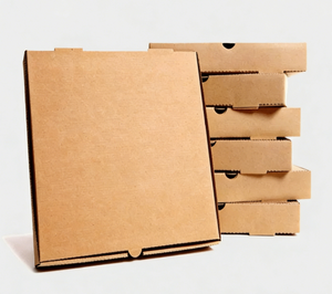 กล่องพิซซ่าสามเหลี่ยมแบบใช้แล้วทิ้ง รีไซเคิลได้ คุณภาพพรีเมียม พกพาสะดวก สำหรับพิซซ่าเปปเปอโรนี - Product Image 5