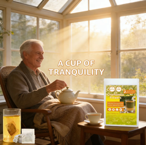 Té de <span class=keywords><strong>Manzanilla</strong></span> Natural Premium Mejorado, Ayuda para Dormir, Alivio de la Ansiedad, Alivio Digestivo, Antioxidante, Apoyo a la Belleza, Bolsitas de Té - Product Image 6