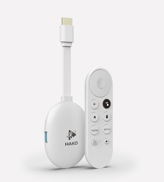 HAKO 3518D2 RK3518 Android 14 TV Stick 4K Streaming Media Player 2GB 16GB WiFi 6 BT5.4 OEM ODM Factory Wholesale Supplier