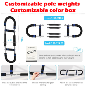Saker Twister cánh tay huấn luyện viên có thể điều chỉnh toàn thân sức mạnh Cardio Combo Mùa Xuân Thanh điện cổ tay tăng cường huấn luyện viên Twister - Product Image 2