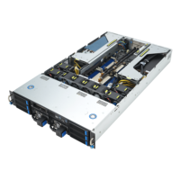 Serveur de calcul IA 2U ESC4000-E11 avec double processeur Intel Xeon, alimentation redondante 2*2600W, serveur de rendu IA multi-GPU