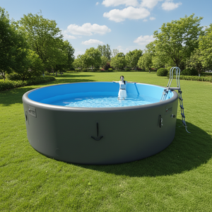 <span class=keywords><strong>Piscine</strong></span> ronde <span class=keywords><strong>pour</strong></span> bébé, directement de l'usine, <span class=keywords><strong>piscine</strong></span> gonflable portable en PVC durable - Product Image 2