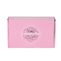 Boîte d'abonnement de mariage en carton ondulé avec logo personnalisé boîte d'expédition d'emballage britannique pour t-shirts rasoir extensions de cheveux de sac à main de beauté
