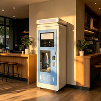 Distributeur d'eau automatique extérieur à osmose inverse pour climats froids, avec paiement par pièces, carte et QR, alimentation solaire, antivol, 24h/24, libre-service, pour la distribution d'eau en communautés