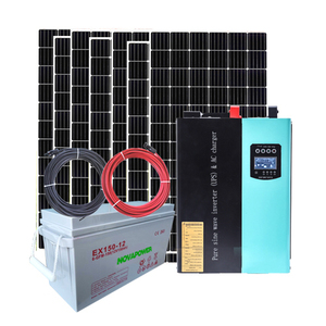 Sistema de Energía Solar Renovable de 9600 Wh y 5 kW con Controlador MPPT y Onda Sinusoidal Pura para Uso Doméstico Nv-hp5000-9600 Sistema Solar de 5 kW 5 - Product Image 3