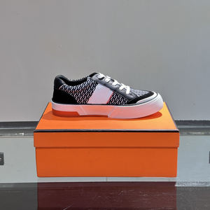 Luxury fashion black and white men's sports shoes casual sports shoes breathable mesh <b>sneakers</b> running walking shoes designer - Product Image 5