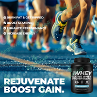 Aeglewell Complément alimentaire de haute qualité Protéines de lactosérum Gain de masse Pré-entraînement Bcaa Muscle Gain Poids Gym Poudre de protéine de lactosérum