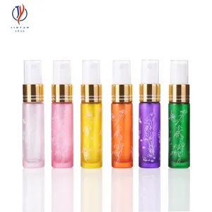 5ml 6ml 8ml 10ml 15ml Reise größe wieder verwendbar 10ml kosmetisches Öl Parfüm Fein nebel Sprüh stift Form Glasflasche