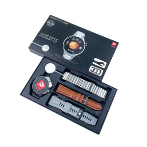 Toàn Bộ Bán Cao Cấp Vàng Relojes Thông Minh Mới Smartwatches Phù Hợp Với Kim Loại Thép Không Gỉ Da Cao Su Ban Nhạc Đồng Hồ Thông Minh Đồng Hồ - Product Image 3