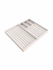 Plateau d'Organisation Luxe en Velours pour Bijoux, Support de Présentation de Luxe Très Vendu, Plateaux pour Colliers, Boîtes à Bijoux et Emballages Imprimés - Product Image 6