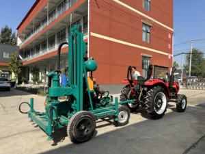 เครื่องเจาะบ่อน้ำไฮดรอลิก Dolphin 50-300 เมตร ดีเซล 32 แรงม้า เคลื่อนย้ายได้ ขายดี ราคาโรงงาน สำหรับปั๊มน้ำเกษตร - Product Image 6