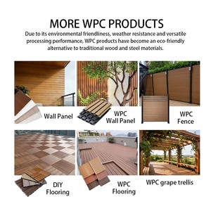 Tarima de WPC para patio sin mantenimiento, resistente a los rayos UV e impermeable, para renovación de patios y jardines. - Product Image 6