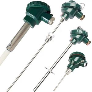 Termopar tipo HY K 1200 1300c INCONEL600 Sonda de sensor de temperatura de superaleación de vaina flexible BRS PT100 RTD - Product Image 5