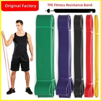 Banda de Resistencia para Fitness, Cuerda de Entrenamiento de Fuerza para Hombre, Bucle Grueso, Entrenador de Dominadas para el Hogar, Yoga, Elastómero Termoplástico