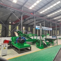 Molino triturador de caucho para neumáticos usados, máquina de reciclaje industrial de neumáticos, produce gránulos uniformes de 1-3 mm y polvo de caucho de 0-40 mallas