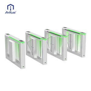 Trường Flap turnstile cổng tự động kiểm soát lối vào Flap Barrier <span class=keywords><strong>Gate</strong></span> cho thư viện Đại học với thẻ RFID/nhận dạng khuôn mặt - Product Image 3