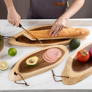 Tagliere in <span class=keywords><strong>Legno</strong></span> Naturale Biologico <span class=keywords><strong>Grezzo</strong></span>, Utensile da Cucina Multifunzionale Personalizzabile, Spessore 2,0 cm - Product Image 6
