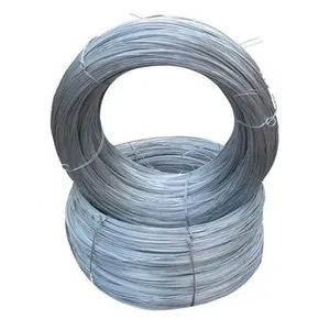Jichang inşaat düz 12/16/18 ölçer galvanizli Gi demir bağlayıcı tel sıcak soğuk daldırma galvanizli çelik tel
