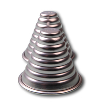 Moule à gâteau conique en silicone H26 ~ 29, pour pudding, mousse, à gelée, anode en aluminium, traitement et personnalisation, 7 ~ 9cm