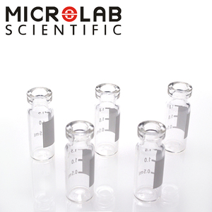 11-425 <span class=keywords><strong>Hplc</strong></span> 11Mm Uốn Top 2Ml Rõ Ràng Mẫu Lọ Với Write-On Nhãn - Product Image 4