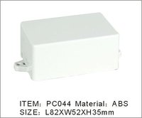 DRX/EVEREST 82*52*35 Brida de montaje en pared Funda con bisagras Plástico ABS Impermeable Caja de proyecto eléctrico universal