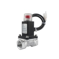 Detector de Gas GLP doméstico de alta calidad, alarma LPG, propano, metano, CH4, Detector de Gas Natural doméstico con válvula de cierre